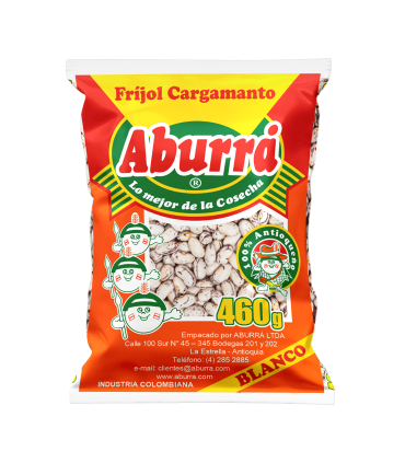FRIJOL CARGAM ABURRA BLANCO BOLSA X 460GR