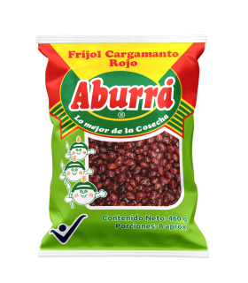 FRIJOL CARGAMANTO ABURRA ROJO BOLSA X 460GR