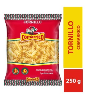 PASTA COMARRICO TORNILLO BOLSA X 250GR