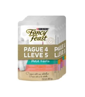 OFERTA FANCY FEAST SURTIDO PACK 5 UNIDADES x 85GR