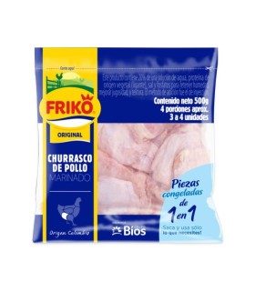 CHURRASCO DE POLLO FRIKO BOLSA X 500GR