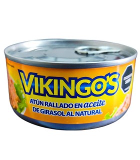 ATÚN VIKINGO´S RALLADO EN ACEITE LATA X 160GR