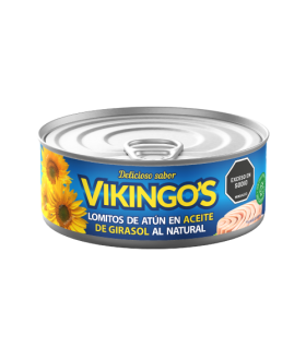 ATUN VIKINGOS ACEITE GIRASOL LATA X 160GR