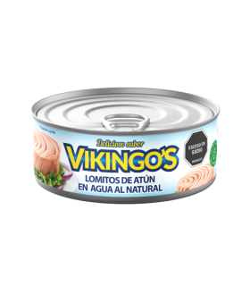 ATÚN VIKINGO´S LOMITOS EN AGUA LATA X 160GR