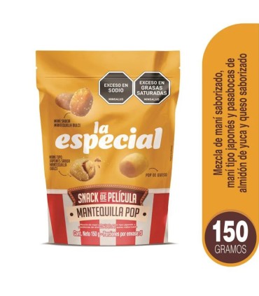 MANI LA ESPECIAL MANTEQUILLA DOYPACK X 180GR