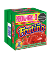 GELATINA FRUTINO TRIPACK FRESA/CEREZA/FRUTOS ROJOS X 42GR
