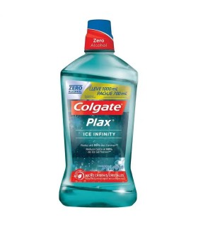 ENJUAGUE COLGATE PLAX ICE INFINITY X1000ML
