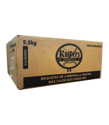 CARBON BRIQUETAS KUIPERS PARRILLA CAJA X 5,5 KILOS