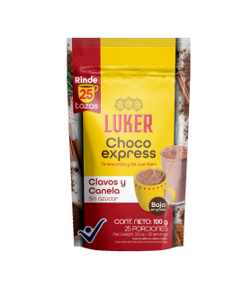 CHOCOLATE LUKER CHOCO EXPRESS CON CANELA X 100GR