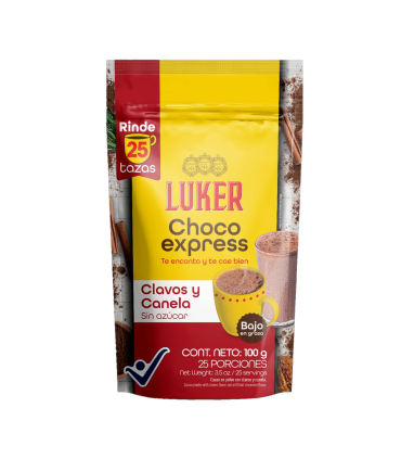 CHOCOLATE LUKER CHOCO EXPRESS CON CANELA X 100GR
