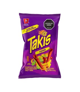 TAKIS FUEGO FLOW BAR X 45GR