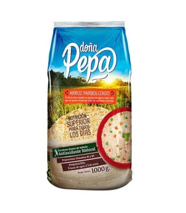 ARROZ DONA PEPA PARBOLIZADO X1KG