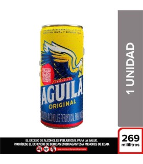 CERVEZA AGUILA X 269ML