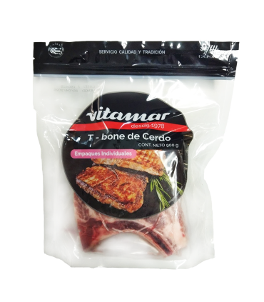 T-BONE DE CERDO PORCIONADO VITAMAR X 900GR