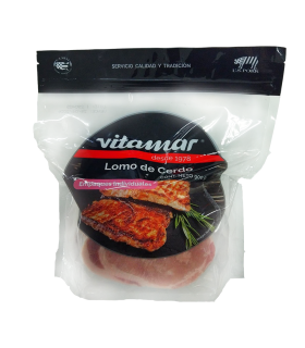 LOMO DE CERDO PORCIONADO VITAMAR X 900GR