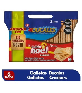 GALLETA DUCALES SALTIN INFALTABLES X 615GR