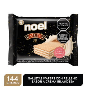 GALLETA NOEL WAFER BAILEYS X 144GR