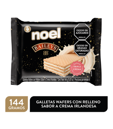 GALLETA NOEL WAFER BAILEYS X 144GR