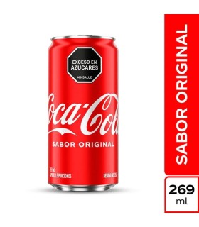 GASEOSA COCA COLA LATA X 269ML