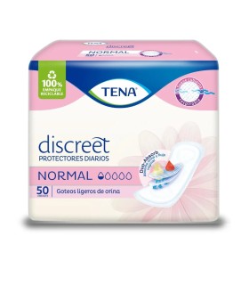 PROTECTOR TENA DISCREET NORMAL X 50UDS