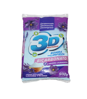 DETERGENTE 3D MULTIUSOS LAVANDA X 500GR