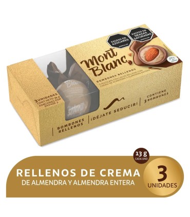 CHOCOLATINA MONTBLANC ESTUCHE X 3UDS