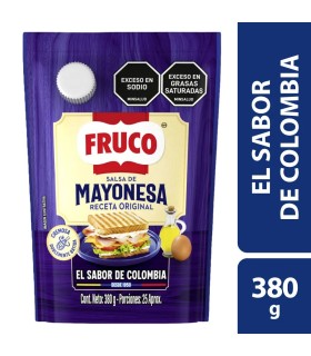 MAYONESA FRUCO DOYPACK X 380GR