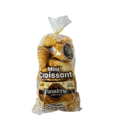 MINI CROISSANT MADRID BLANCO PAQUETE 352GR x 15UDS