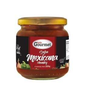 SALSA MEXICANA ESTILO GOURMET FRASCO X 220GR