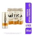 CERVEZA MITICA ORIGINAL SIXPACK LATA X 310ML