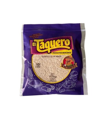 TORTILLA MAIZ EL TAQUERO 10UDS X 170GR