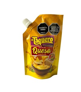 SALSA DE QUESO CHEDDAR EL TAQUERO X 200GR