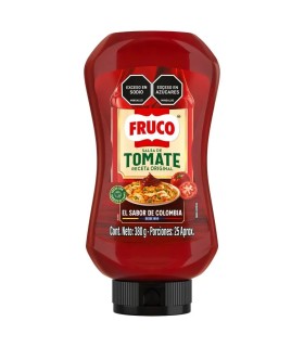 SALSA DE TOMATE FRUCO SQUEEZE FRASCO X 380GR