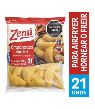 EMPANADAS ZENU TIPO COCTEL X 300GR