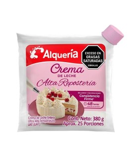 CREMA DE LECHE ALQUERIA REPOSTERA X 380GR