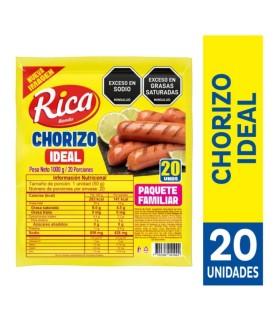 CHORIZO IDEAL RICA X 1000GR