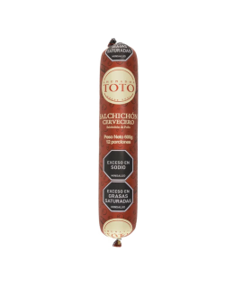 SALCHICHON CERVECERO TOTO X 600GR