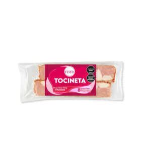 TOCINETA AHUMADA TOTO PAQUETE X 150GR