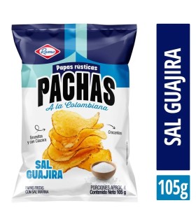 PAPAS PACHAS RAMO SAL GUAJIRA BOLSA X 105GR