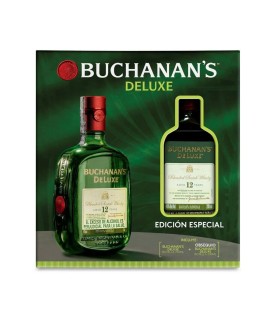WHISKY BUCHANANS 12 AÑOS X 750ML + 200ML