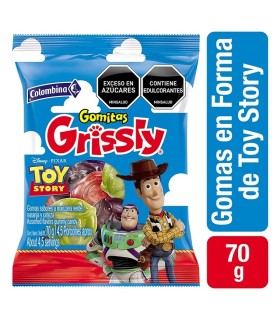 GOMAS GRISSLY TOY STORY BOLSA X 70GR