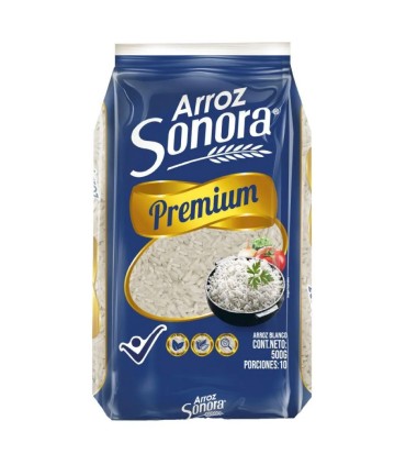 ARROZ SONORA PREMIUM X 500GR