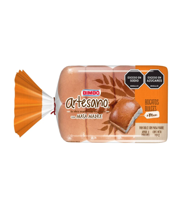 PAN BIMBO ARTESANO BOCATOS DULCES BOLSA X 290GR