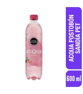 AGUA POSTOBON ACQUA SANDIA BOTELLA X 600ML