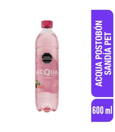 AGUA POSTOBON ACQUA SANDIA BOTELLA X 600ML