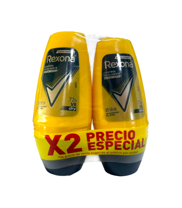 OFERTA DESODORANTE REXONA V8 ROLLON PRECIO ESPECIAL 2UDS X 50ML C/U