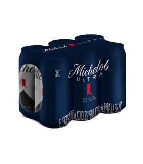 CERVEZA MICHELOB ULTRA SIXPACK LATA X 269ML