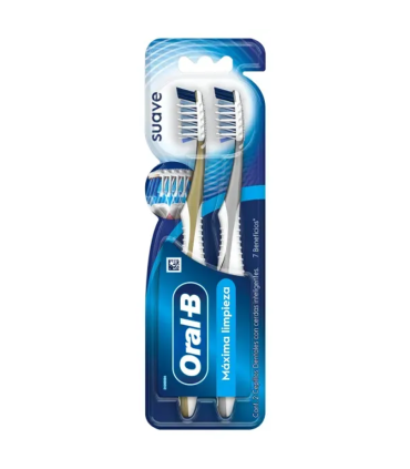 CEPILLO DENTAL ORAL-B 7 BENEFICIOS X 2UDS