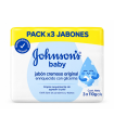 OFERTA JABON JOHNSON BABY ORIGINAL 3 BARRAS X 110GR C/U