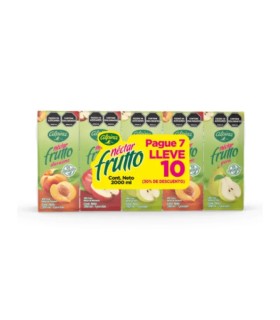 OFERTA NECTAR ALPINA FRUTTO PAGUE 7 LLEVE 10UDS X 200ML C/U